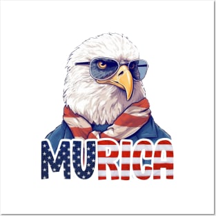 MURICA - Bald eagle number eight Posters and Art